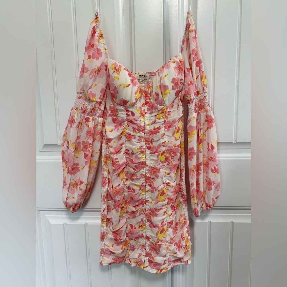 Privy Privately Privilege Floral Mini Dress – New – Size S